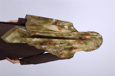 Wildflower Desen Şal-Açık Yeşil