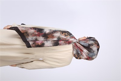 LUNA DESEN ŞAL SİYAH