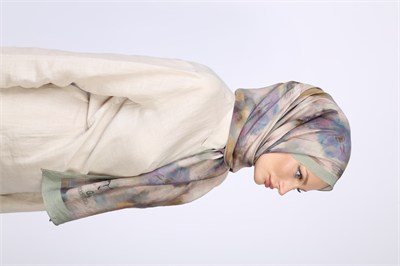 LUNA DESEN ŞAL YEŞİL