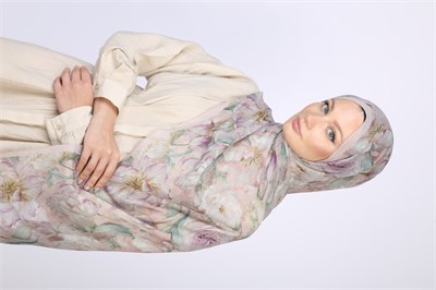 YUKA DESEN ŞAL-PASTEL PEMBE