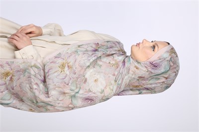 YUKA DESEN ŞAL-PASTEL PEMBE