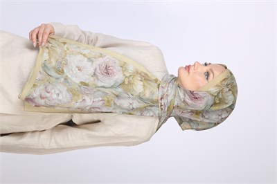 YUKA DESEN ŞAL-PASTEL SARI
