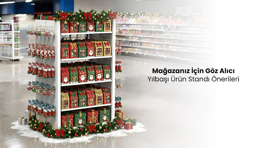Mağazanız İçin Göz Alıcı Yılbaşı Ürün Standı Önerileri