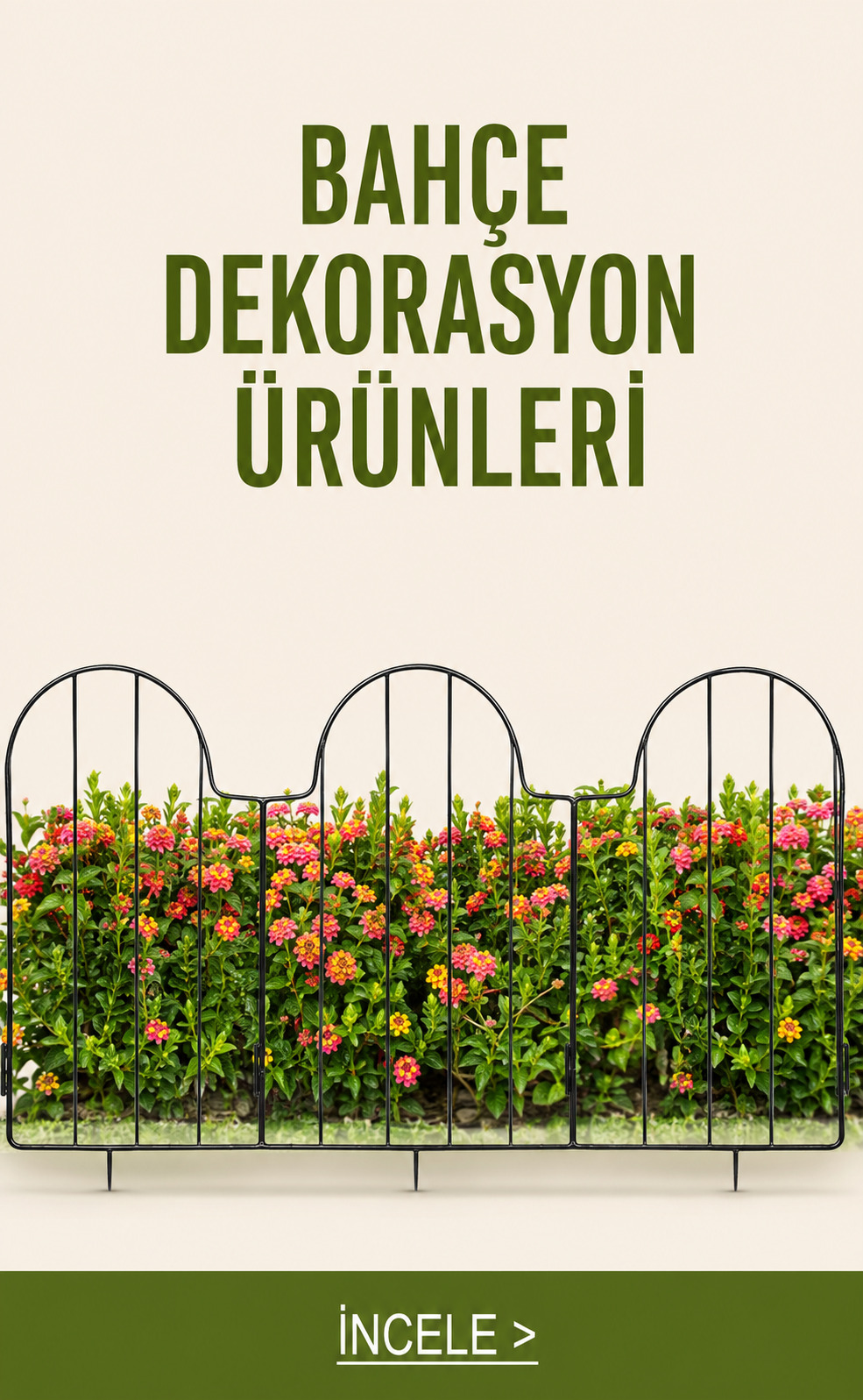 Bahçe Dekorasyon Ürünleri