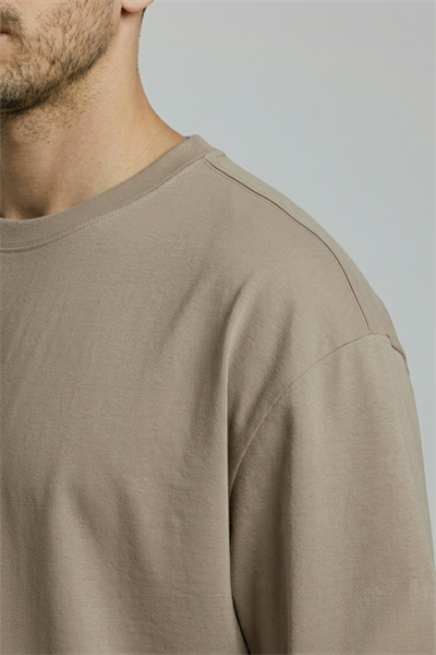 Bisiklet Yaka Vizon T-Shirt