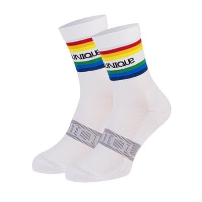 Coolmax Beyaz Yarım Havlu Komple Lastikli Soket Unisex Spor Çorabı