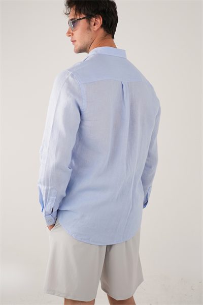 Gri Stretch Relaxed Fit Şort