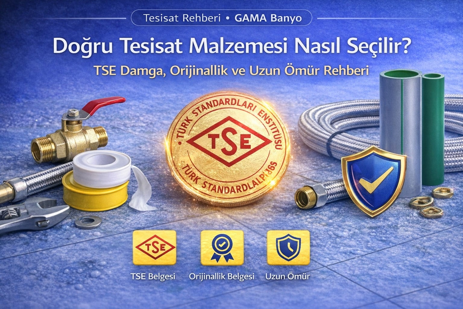 Doğru Tesisat Malzemesi Nasıl Seçilir? | TSE Damga & Orijinallik