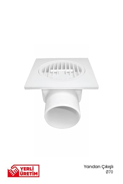 Gama Yandan Çıkışlı Yer Süzgeci Banyo Balkon Gideri