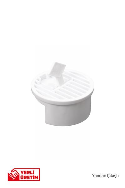 Yandan Çıkışlı Yer Süzgeci Izgarası | Banyo Gider Kapağı