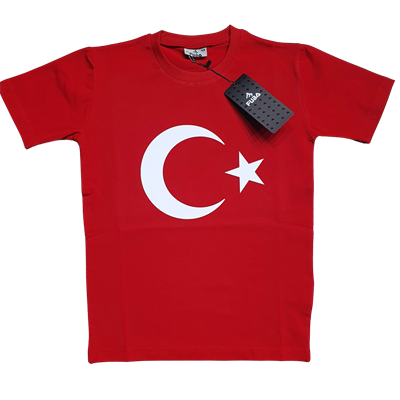 Çocuk Ay Yıldız Tişört