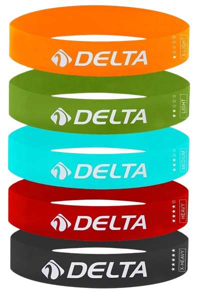 DELTA AEROBİK BANDI 5'Lİ SET