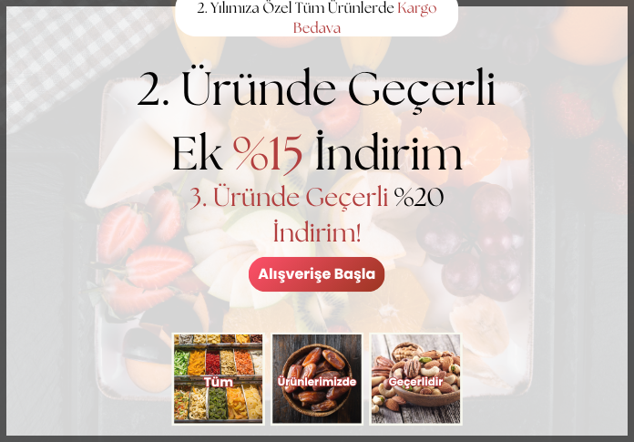 İkinci Yıl Özel Kampanya