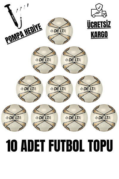 10 ADET DELTA PRO MASTER FUTBOL TOPU