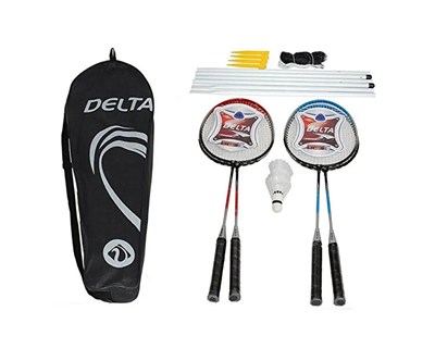 DELTA 4 RAKET AĞ TOP TAM SET Badminton Setleri Unisex