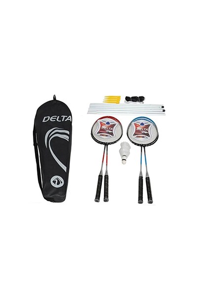 DELTA 4 RAKET AĞ TOP TAM SET Badminton Setleri Unisex