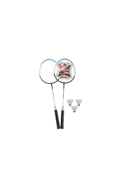 DELTA BADMINTON SETİ 2 RAKET 3 TOP Takım ve Bireysel Sporlar Unisex