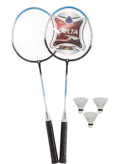 DELTA BADMINTON SETİ 2 RAKET 3 TOP Takım ve Bireysel Sporlar Unisex