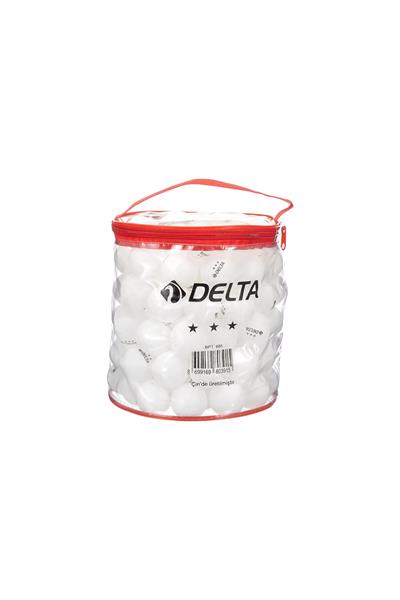 DELTA BEYAZ 100LÜ MASA TENİSİ TOPU Takım ve Bireysel Sporlar Unisex