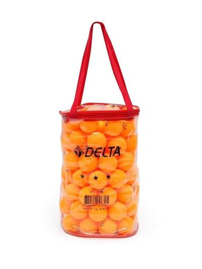 DELTA TURUNCU 100LÜ MASA TENİSİ TOPU Takım ve Bireysel Sporlar Unisex