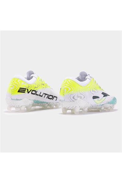 JOMA EVOLUTION CUP 2402 WHITE YELLOW Krampon ve Halı Saha Ayakkabısı