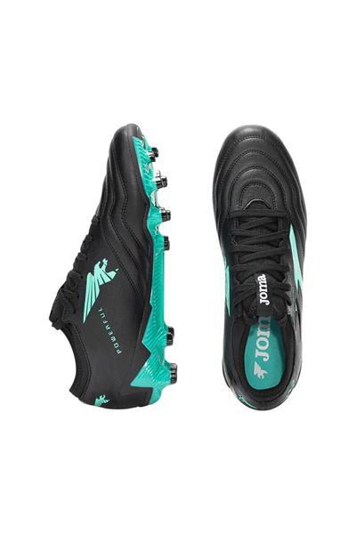 JOMA POWERFUL 2501 BLACK FIRM GROUND Krampon ve Halı Saha Ayakkabısı