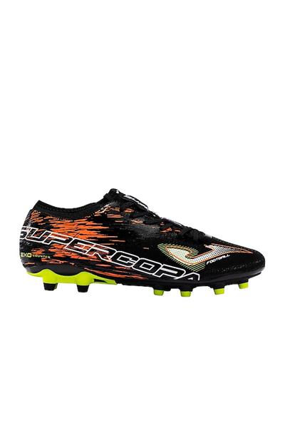 JOMA SUPERCOPA 2301 BLACK CORAL FIRM GROUND Krampon ve Halı Saha Ayakkabısı