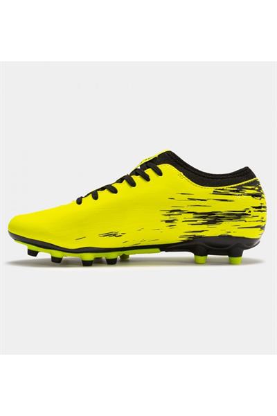 JOMA SUPERCOPA 2301 BLACK LEMON FLUOR FIRM GROUND Krampon ve Halı Saha Ayakkabısı