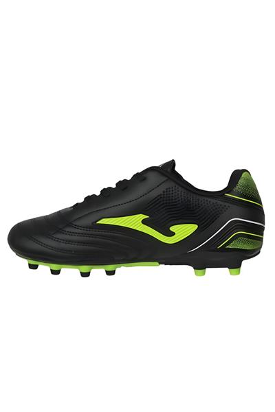 JOMA TOLEDO JR 2501 BLACK FIRM GROUND Çocuk Krampon ve Halı Saha Ayakkabısı