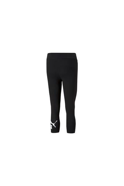 PUMA ESS 3/4 LOGO LEGGINGS Giyim Kadın
