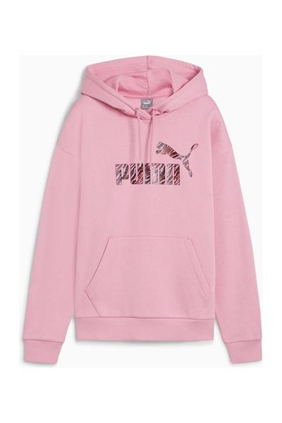 PUMA ESS+ ANIMAL HOODIE FL SWEATSHIRT Giyim Kadın