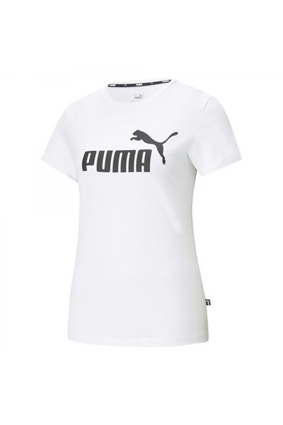 PUMA ESS LOGO TEE Giyim Kadın