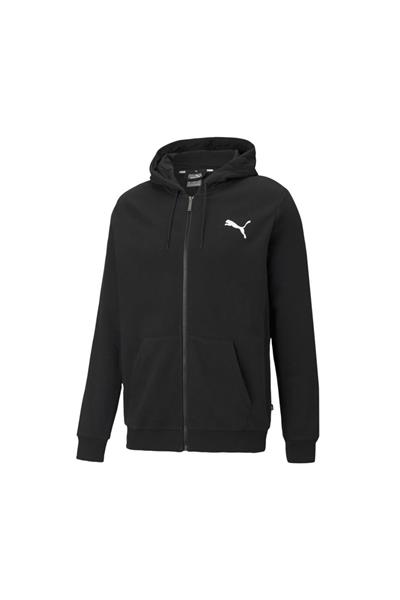 PUMA ESS SMALL LOGO FZ HOODIE Giyim Erkek