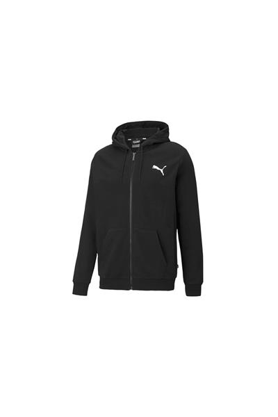 PUMA ESS SMALL LOGO FZ HOODIE Giyim Erkek