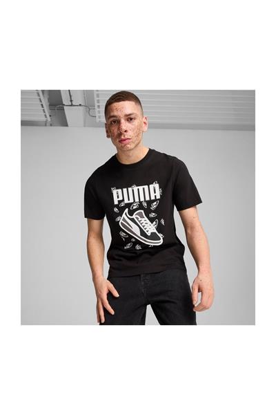 PUMA GRAPHICS SNEAKER TEE Giyim Erkek