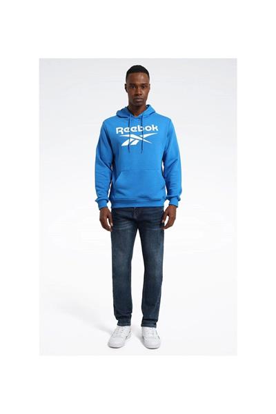 REEBOK RI FT BIG LOGO OTH  HOOD MAVİ Giyim Erkek