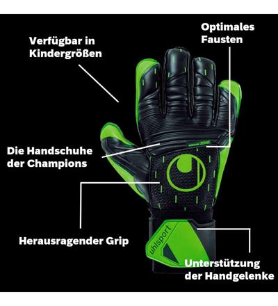 UHLSPORT UHL CLASSIC SOFT ADVANCE Kaleci Eldivenleri Unisex