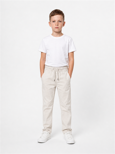 Aras Erkek Çocuk Gabardin Pantolon Krem