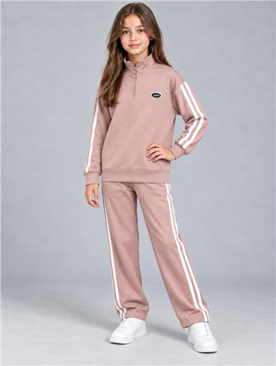 Collection Kız Çocuk Eşofman Takımı Pembe