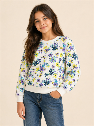 Floria Kız Çocuk Sweatshirt