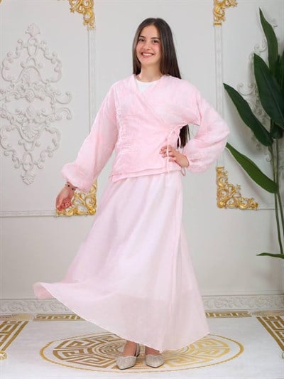 Maya Kız Çocuk Takım Pembe