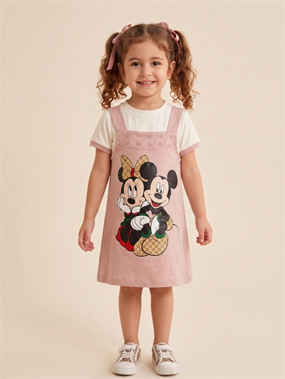 Miniya Kız Çocuk Takım Pembe