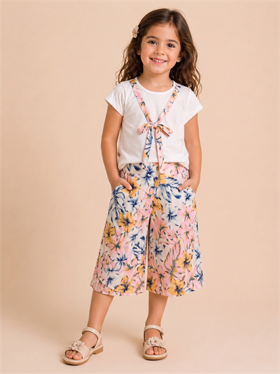 Mirel Kız Çocuk Takım Pembe