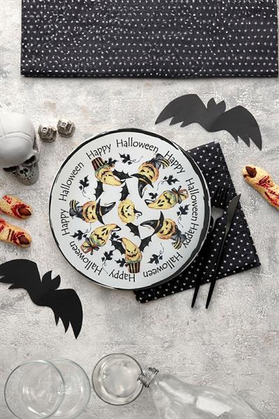 Keraart Halloween Happy 2 Servis Tabağı 26 Cm 19946