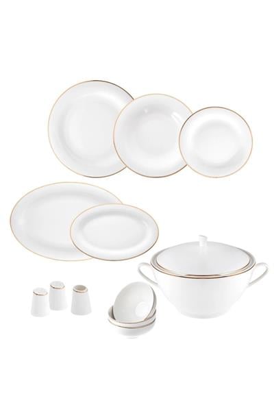 JumboJumbo Bright Gold 12 Kişilik 60 Parça Yemek Takımı