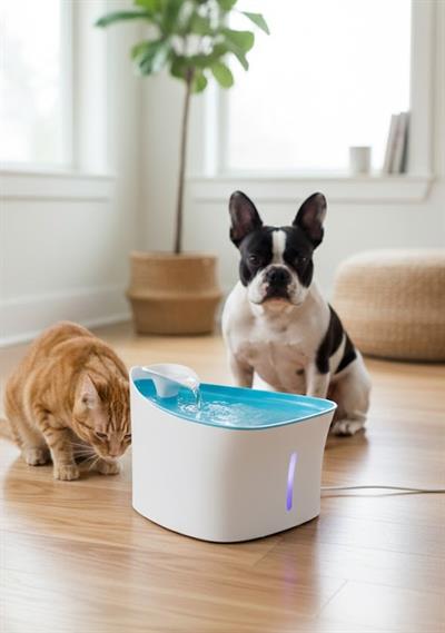 Kedi Köpek Için Ultra Sessiz Otomatik Su Pınarı 2,5 LT
