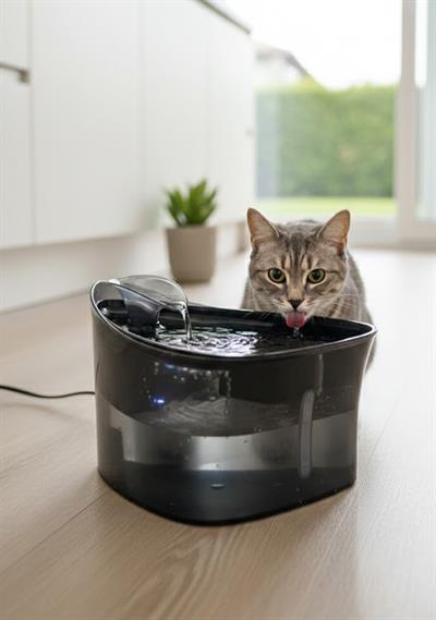 Kedi Köpek Için Ultra Sessiz Otomatik Su Pınarı 2,5 LT