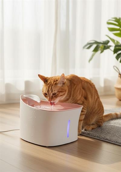 Kedi Köpek Için Ultra Sessiz Otomatik Su Pınarı 2,5 LT