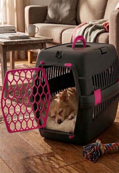 Orta Boy Askılı Kedi Köpek (Evcil Hayvan) Taşıma Çantası