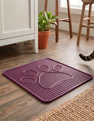 Plastik Patili Kedi Paspası